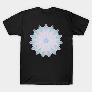 Purple bloom Mandala T-Shirt